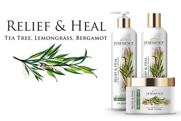 relief & heal body products