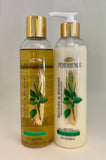 Restore & Refresh Natural Therapeutic Body Wash & Body Lotion Set (Mint, Eucalyptus, Rosemary)