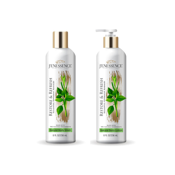 restoring body wash & lotion